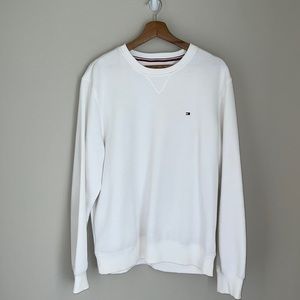 White Tommy Hilfiger Crew neck